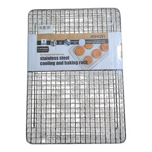 Stainless Steel - Cooling and Baking Rack - 11.9X16.9 -Fits a half sheet pan